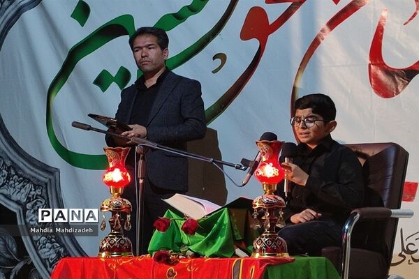 مراسم یادبود شهدای فرهنگی و دانش‌آموز مدارس شاهد ناحیه ۶ مشهد
