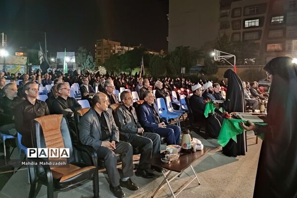 مراسم یادبود شهدای فرهنگی و دانش‌آموز مدارس شاهد ناحیه ۶ مشهد