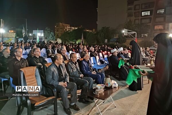 مراسم یادبود شهدای فرهنگی و دانش‌آموز مدارس شاهد ناحیه ۶ مشهد