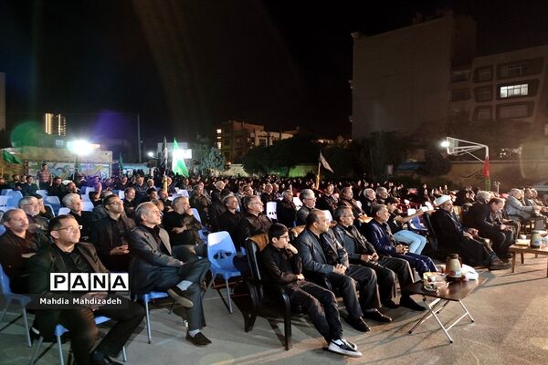 مراسم یادبود شهدای فرهنگی و دانش‌آموز مدارس شاهد ناحیه ۶ مشهد