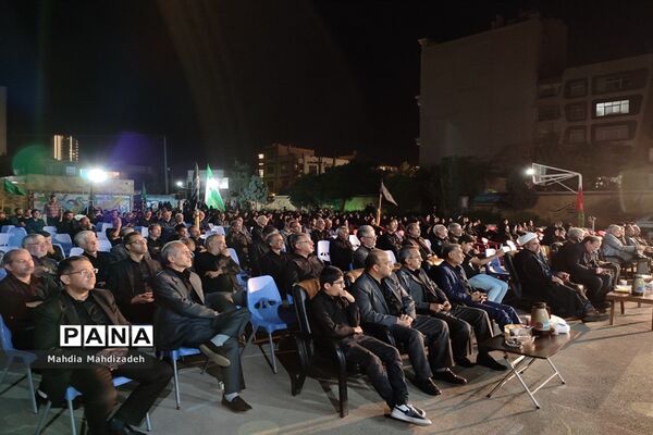 مراسم یادبود شهدای فرهنگی و دانش‌آموز مدارس شاهد ناحیه ۶ مشهد