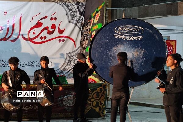 مراسم یادبود شهدای فرهنگی و دانش‌آموز مدارس شاهد ناحیه ۶ مشهد