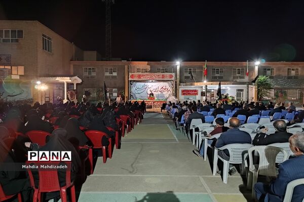 مراسم یادبود شهدای فرهنگی و دانش‌آموز مدارس شاهد ناحیه ۶ مشهد