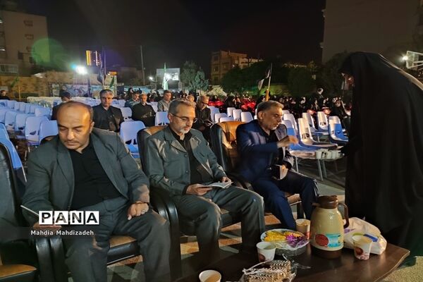 مراسم یادبود شهدای فرهنگی و دانش‌آموز مدارس شاهد ناحیه ۶ مشهد