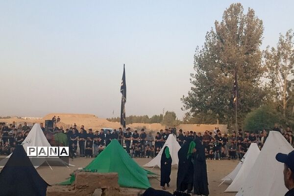 برگزاری  مراسم عزاداری حسینی در منطقه چهاردانگه