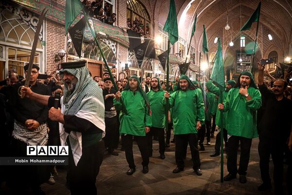 عاشورای حسینی در بازار تاریخی تبریز