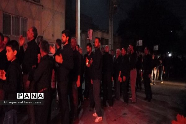 مراسم شام غریبان هیات مذهبی مشهد