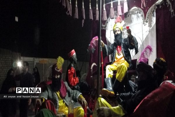 مراسم شام غریبان هیات مذهبی مشهد