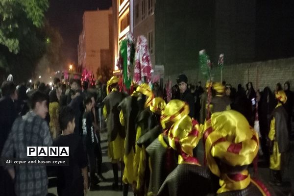 مراسم شام غریبان هیات مذهبی مشهد