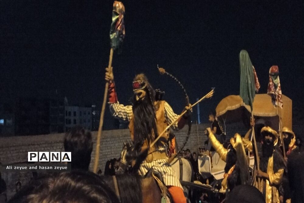 مراسم شام غریبان هیات مذهبی مشهد
