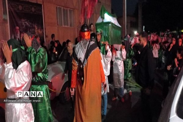 مراسم شام غریبان هیات مذهبی مشهد