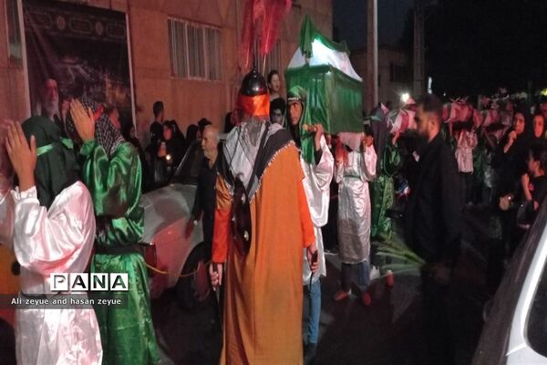 مراسم شام غریبان هیات مذهبی مشهد