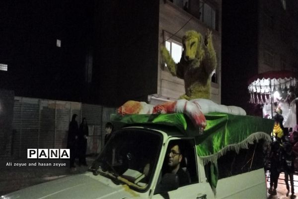 مراسم شام غریبان هیات مذهبی مشهد