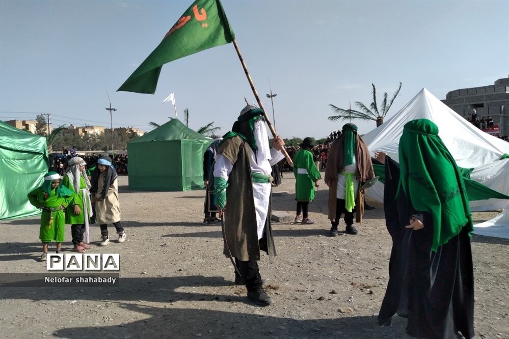 برگزاری نمایش خورشید (خیمه سوزان) در ملارد