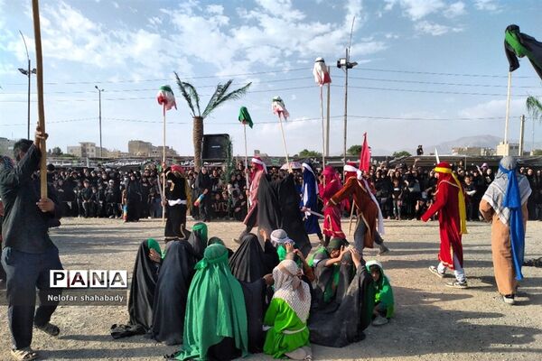 برگزاری نمایش خورشید (خیمه سوزان) در ملارد