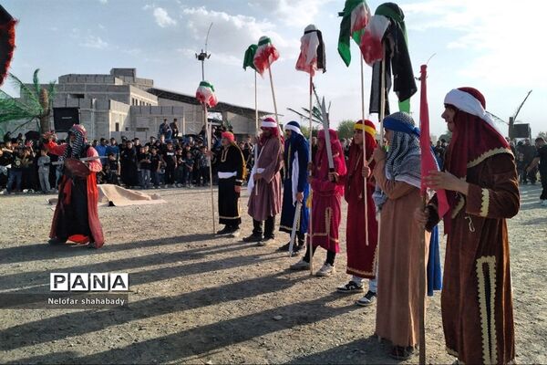 برگزاری نمایش خورشید (خیمه سوزان) در ملارد