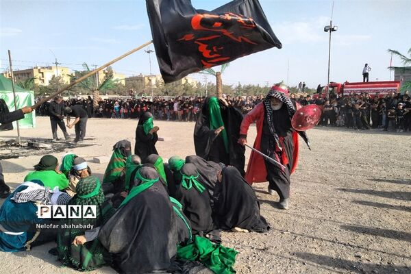 برگزاری نمایش خورشید (خیمه سوزان) در ملارد
