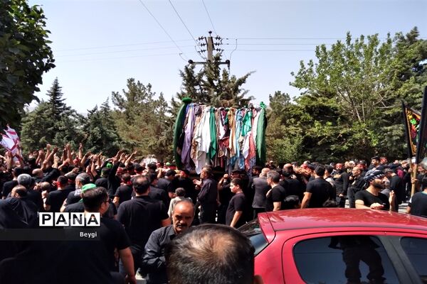 عزاداری روز عاشورای حسینی روستای علوی کاشان