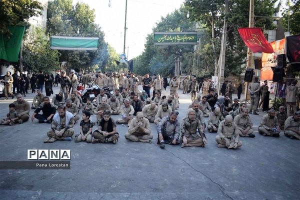 آیین «گل مالی»؛ عاشورای لرستان