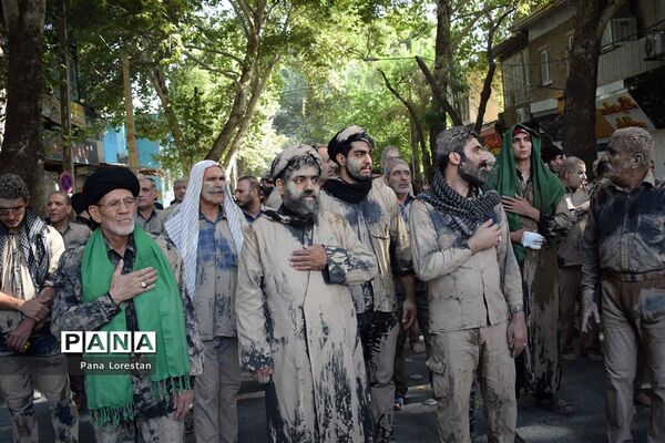 آیین «گل مالی»؛ عاشورای لرستان
