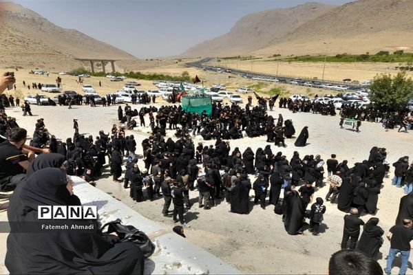 عزاداری روز عاشورا در شهرستان توره