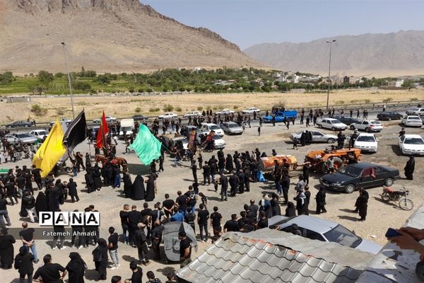 عزاداری روز عاشورا در شهرستان توره