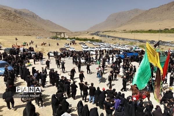 عزاداری روز عاشورا در شهرستان توره