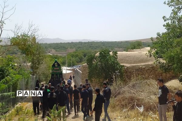مراسم نخل‌گردانی  و شبیه‌خوانی  در روستای تاریخی وانشان استان اصفهان