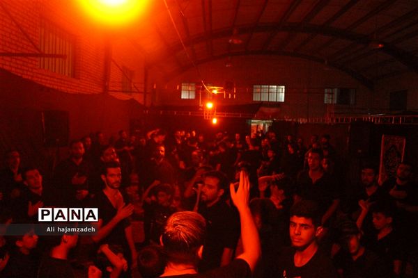 مراسم اعظم شام غریبان در هیات آل یاسین نصیرشهر