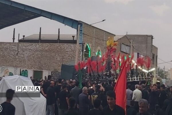 عزاداری عاشورای حسینی در شهرستان خلیل آباد