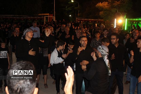 هیات دانش‌آموزی کبوتران حرم استان کرمانشاه