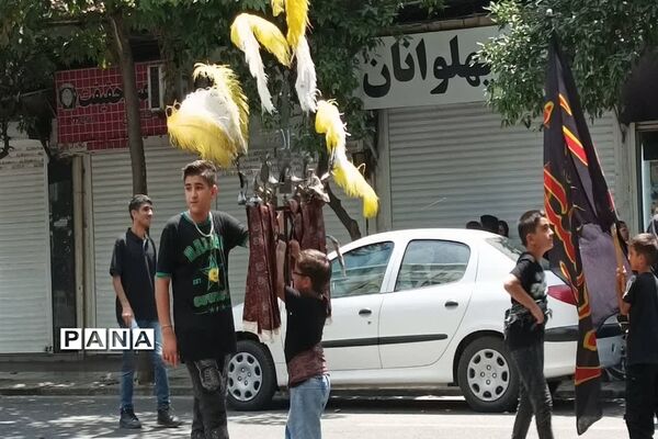 مراسم عزاداری ظهر روز عاشورای حسینی در ساری