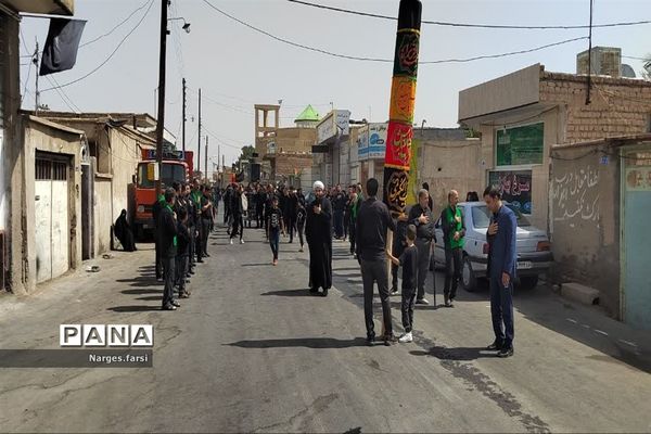 عاشورای حسینی در شهر جعفریه قم