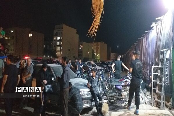 مراسم سوگواری شام غریبان در مشهد مقدس