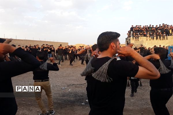 مراسم عزداری ماه محرم در شهر کندر‌ خلیل‌آباد