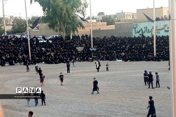 برگزاری مراسم عزاداری خیمه‌سوزان عصر عاشورا در ابرکوه