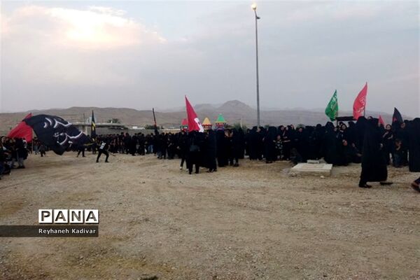 مراسم عزاداری جوانان علی اکبر دیار کوثرآل طه روستای امیرحاجیلو