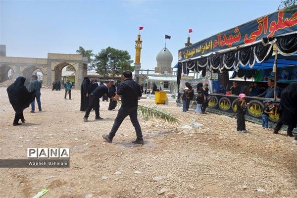 مراسم عصر عاشورا دیار کوثرآل کوثر روستای امیرجیلو