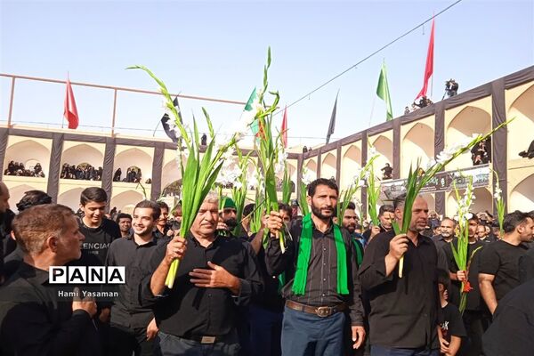 تصویرسازی باشکوه ظهر عاشورا در حسینیه سفید اشکذر