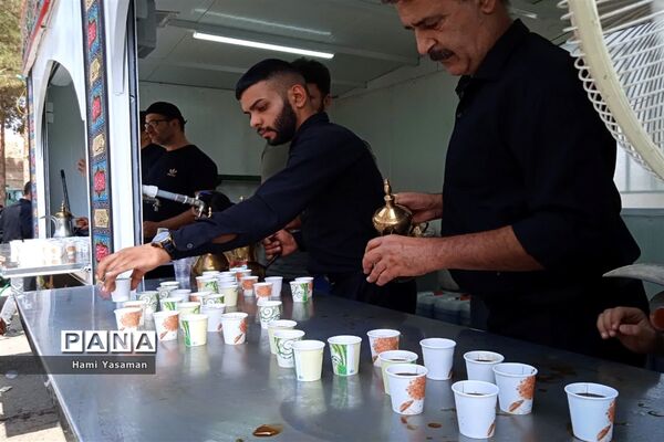 تصویرسازی باشکوه ظهر عاشورا در حسینیه سفید اشکذر