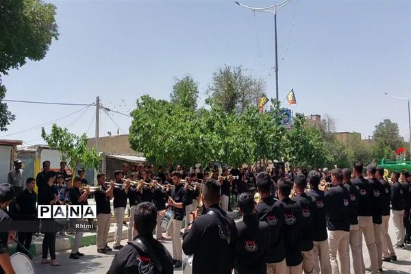 مراسم عزاداری سالار شهیدان در شهر داران