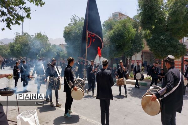 مراسم عزاداری سالار شهیدان در شهر داران