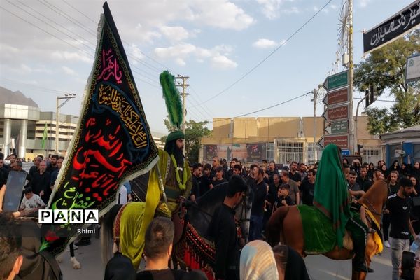 مراسم عزاداری سالار شهیدان در شهر داران