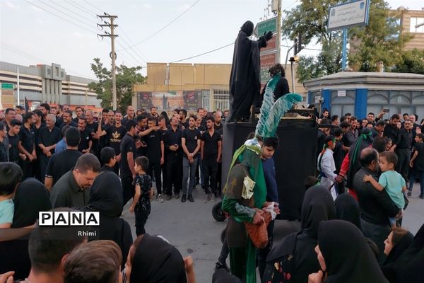 مراسم عزاداری سالار شهیدان در شهر داران