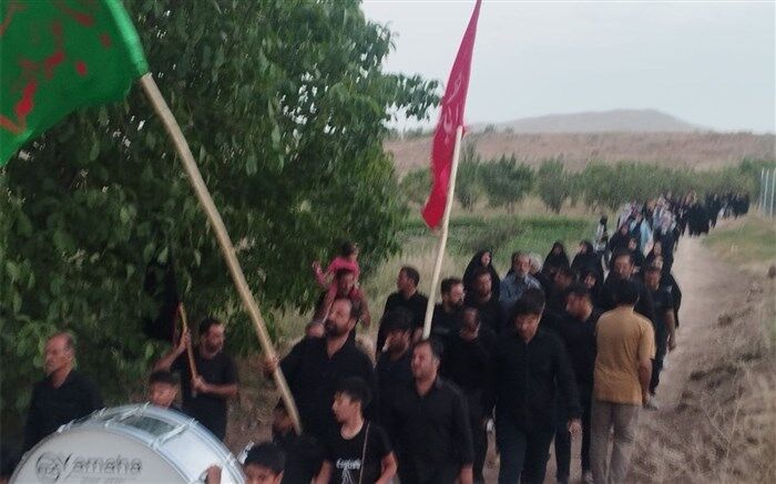 غروب عاشورا در روستای کامو وسنت دیرینه دوره زنی