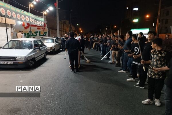 مراسم عزاداری شاه‌حسین گویان در شهرستان فردیس