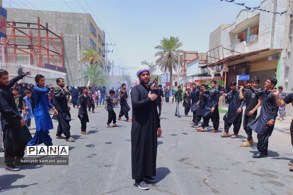 روز عاشورا در ایرانشهر