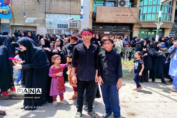 روز عاشورا در ایرانشهر