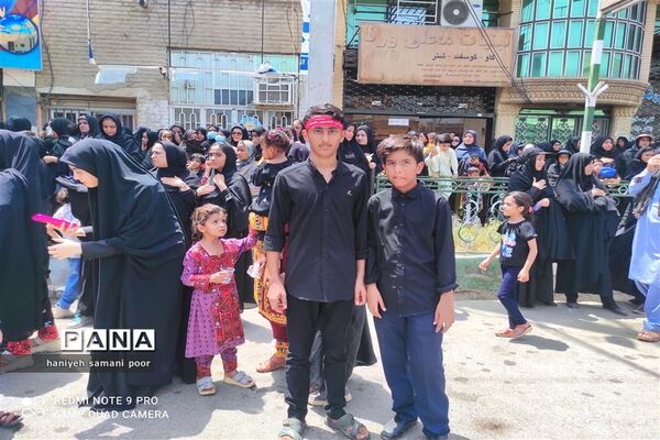 روز عاشورا در ایرانشهر