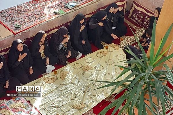 برگزاری مراسم عزاداری عاشورا در روستای جعفرآباد بوانات